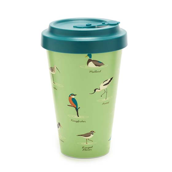 RSPB Eco travel mug, Making a splash collection product photo back L
