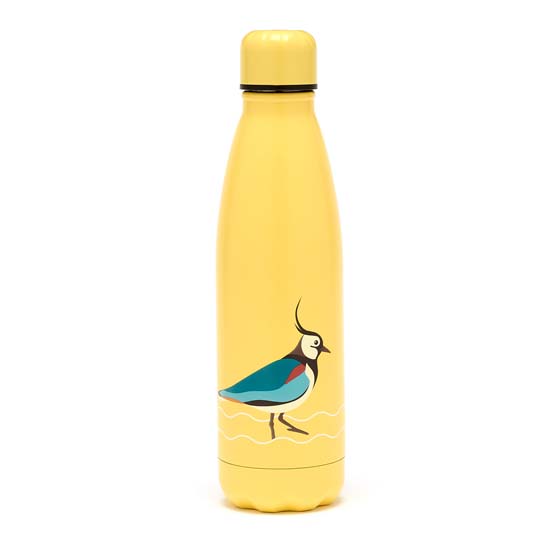 RSPB Lapwing metal water bottle, Making a splash collection product photo default L