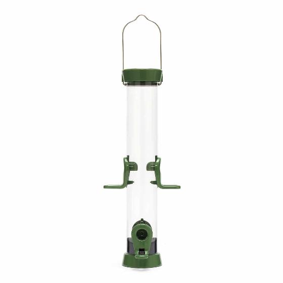 RSPB Ultimate easy-clean® seed bird feeder, medium, with guardian & seed tray product photo front L