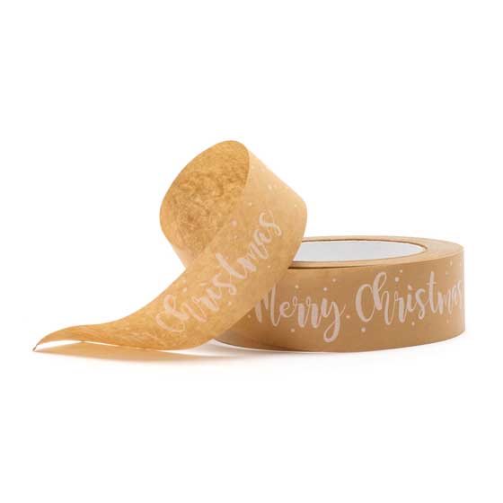 'Merry Christmas' paper tape product photo side L