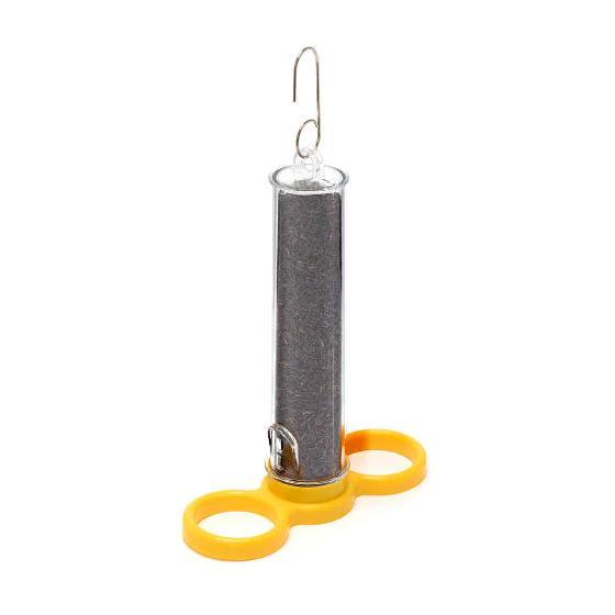 Goldfinch mini nyjer seed feeder product photo front L