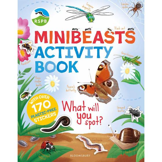 RSPB Minibeasts activity book product photo default L