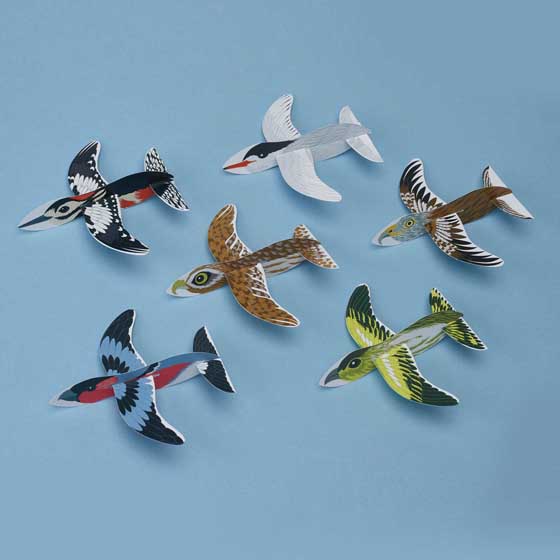 Moonlit Owl recycled crackers with glider toys, 2x boxes of six product photo back L
