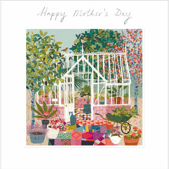 Greenhouse Mother's Day card product photo default L