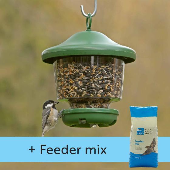 My Favourites hanging bird feeder and feeder mix 1.5kg product photo default L