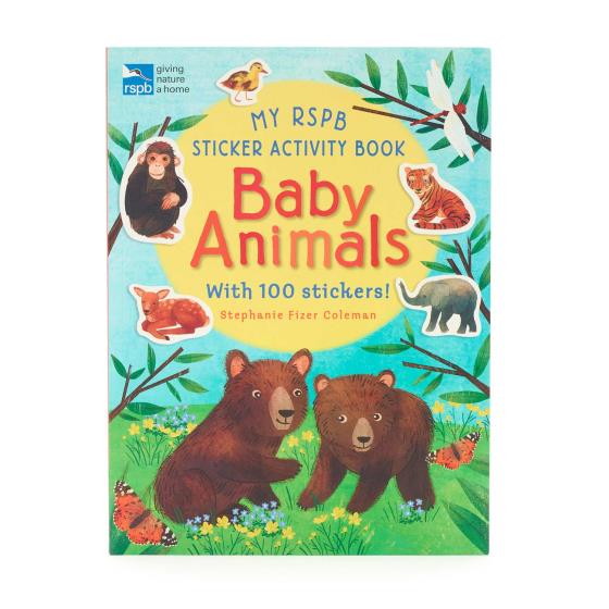 My RSPB Baby Animals sticker activity book product photo default L