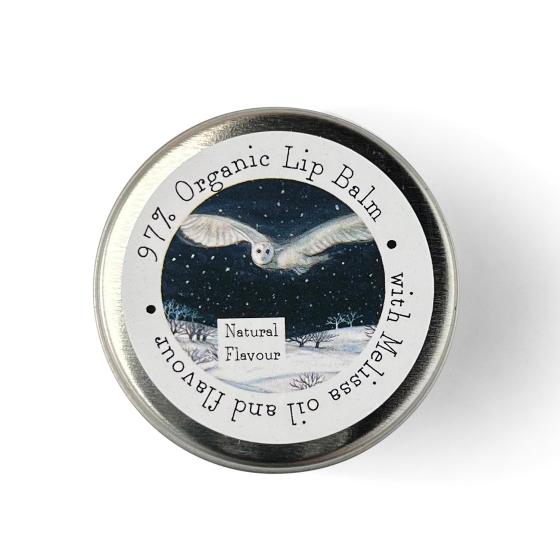 Natural organic lip balm by Heaven Scent product photo side L