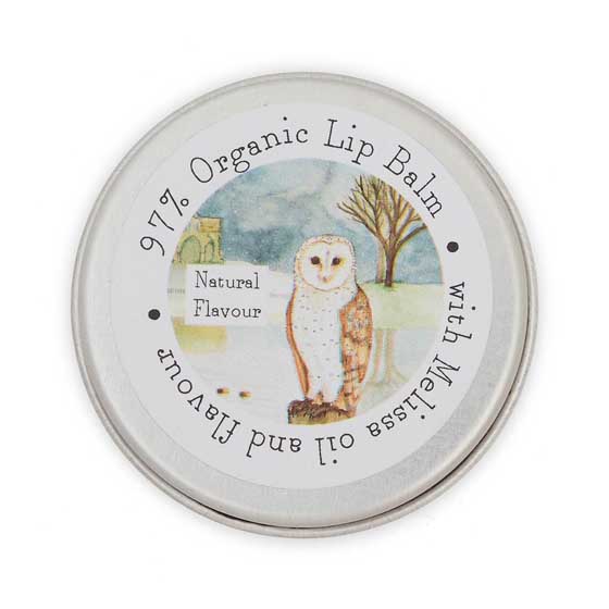 Natural organic lip balm by Heaven Scent product photo side L
