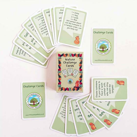 Nature activity cards by Little Wood Walkers product photo default L