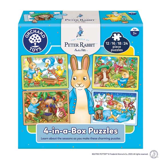 Peter Rabbit™ 4-in-1 jigsaw puzzles product photo default L