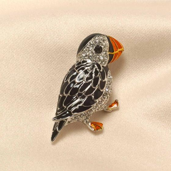 Puffin brooch by Bill Skinner product photo default L