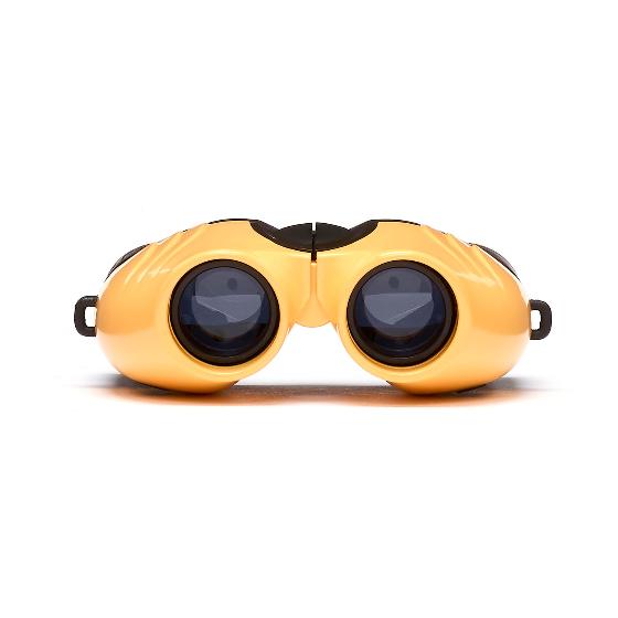 Puffin Jr children's binoculars, soft yellow product photo ai4 L