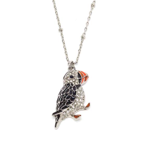 Puffin necklace by Bill Skinner product photo default L