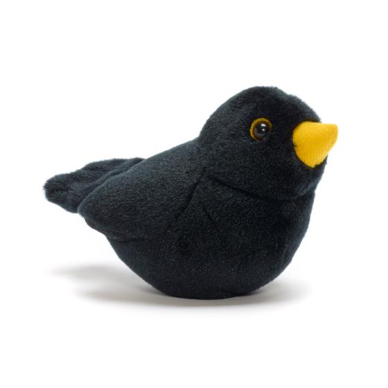 RSPB soft toy singing blackbird product photo default L