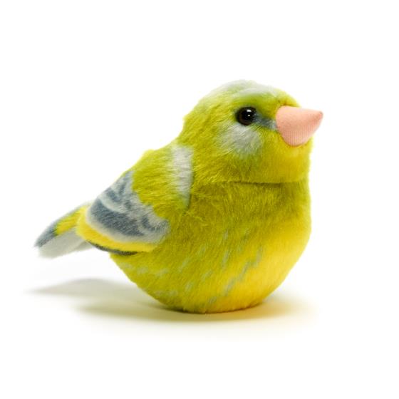 RSPB singing greenfinch soft toy product photo default L