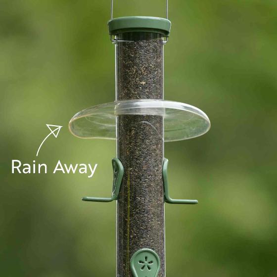 Rain Away - Bird feeder rain guard product photo front L