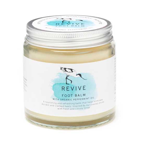 RSPB Revive vegan foot balm product photo side L