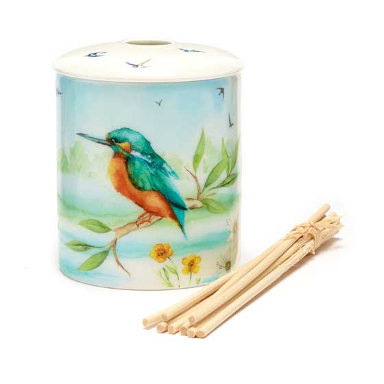 RSPB Kingfisher reed diffuser - Riverbank collection product photo side L
