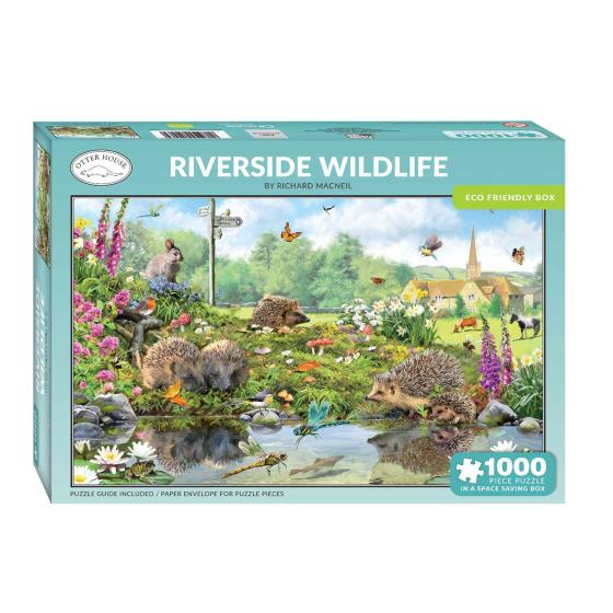 Riverside wildlife 1000 piece jigsaw product photo default L
