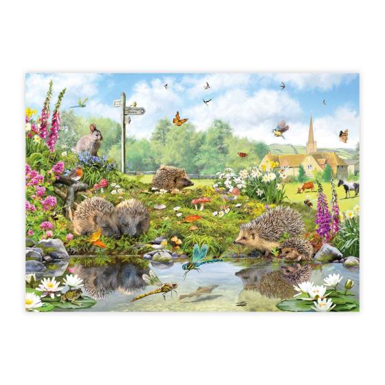 Riverside wildlife 1000 piece jigsaw product photo front L