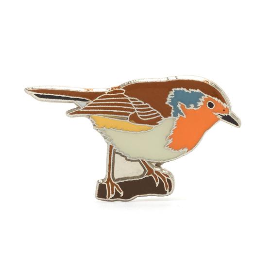 RSPB Wildlife pin badges, pack of 4 product photo side L