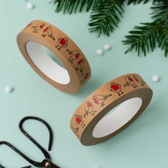 Robin eco-friendly paper tape product photo ai4 L