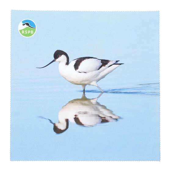 RSPB Avocet microfibre lens cleaning cloth product photo side L