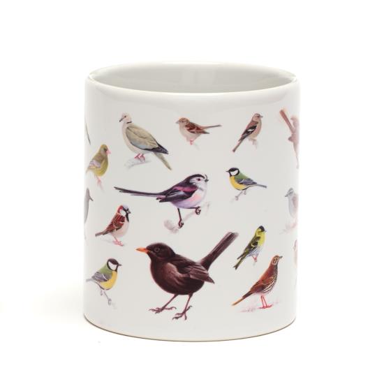 RSPB Garden birds mug product photo side L