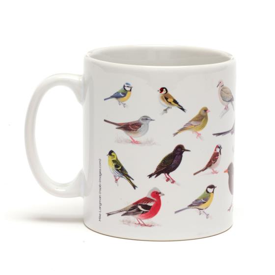 RSPB Garden birds mug product photo back L