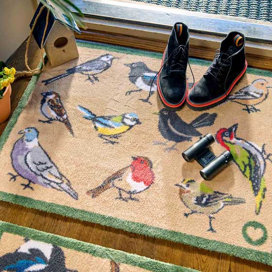 RSPB Birdwatcher doormat product photo default L