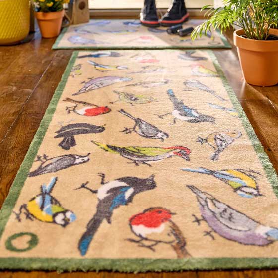 RSPB Birdwatcher floor runner product photo side L