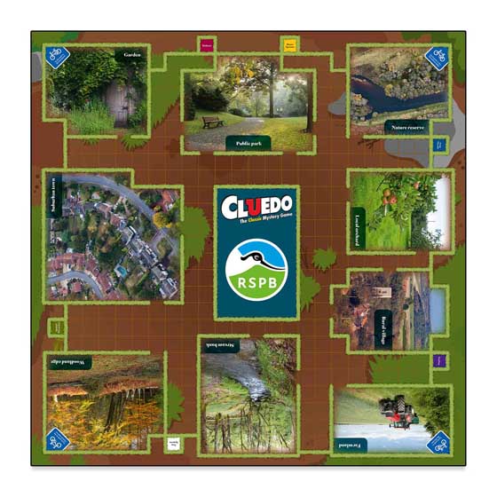 RSPB Cluedo special edition product photo back L