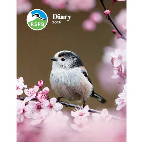 RSPB Deluxe photographic A6 diary 2026 product photo default L