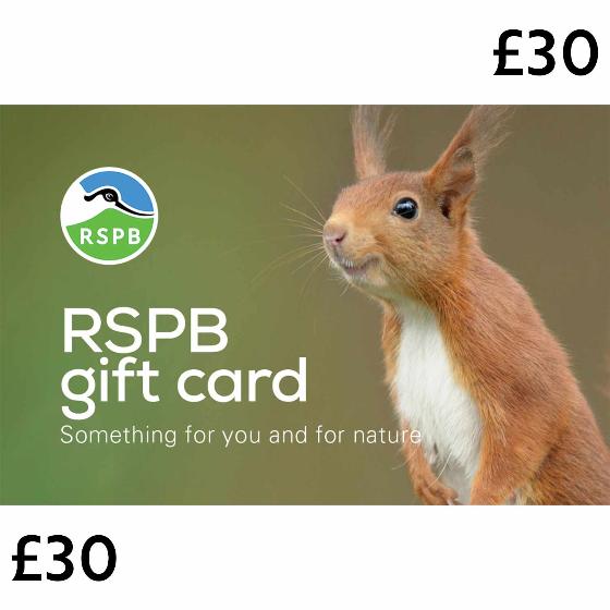 RSPB E-gift card £30 product photo default L
