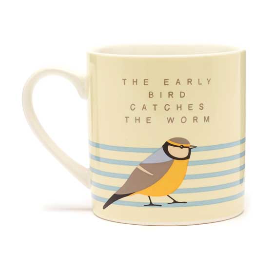 Early bird mug - Free as a bird collection product photo side L