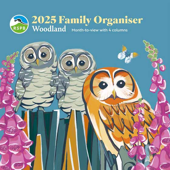 RSPB Family organiser 2025 product photo default L