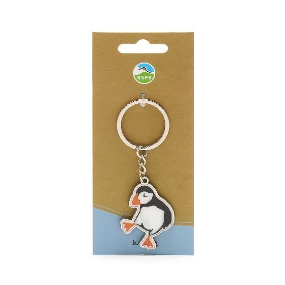 RSPB Circus of Puffins keyring product photo side L