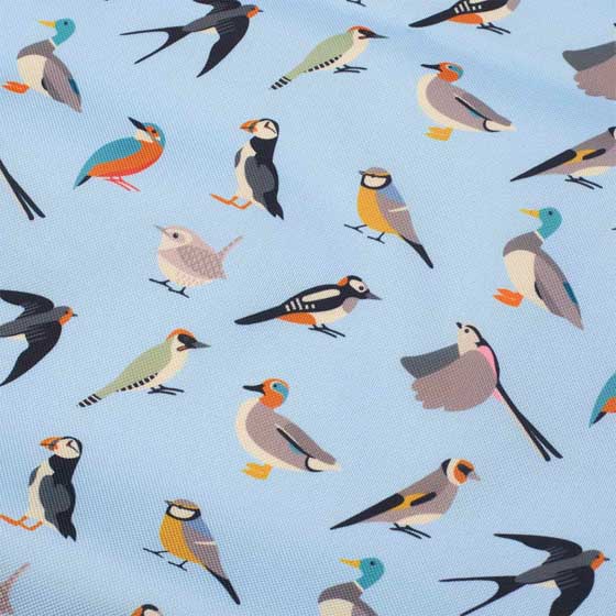 RSPB Recycled picnic blanket - Free as a bird collection product photo back L