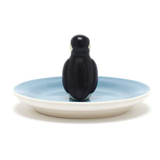 RSPB Puffin trinket dish product photo front L