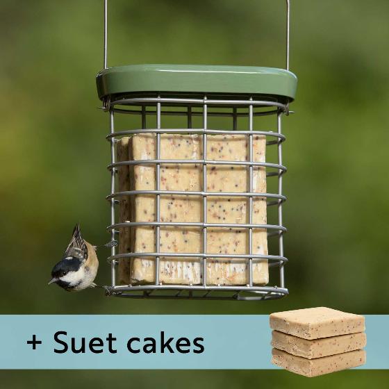 RSPB Ultimate suet feeder + Super suet cakes x3 offer product photo default L