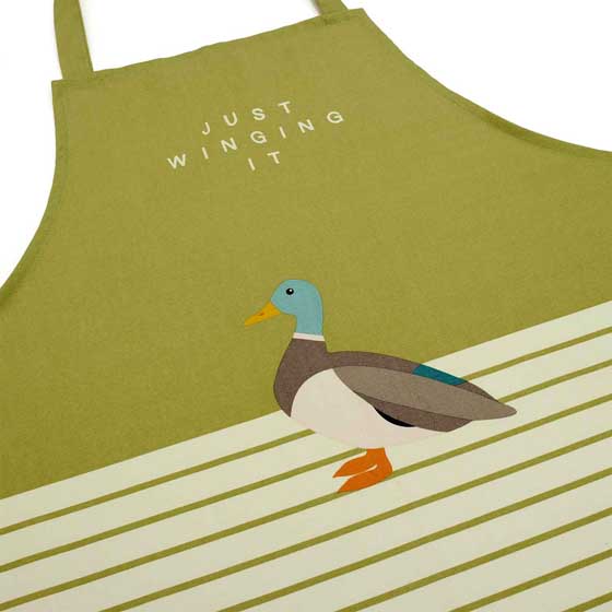 RSPB Duck apron - Free as a bird collection product photo side L