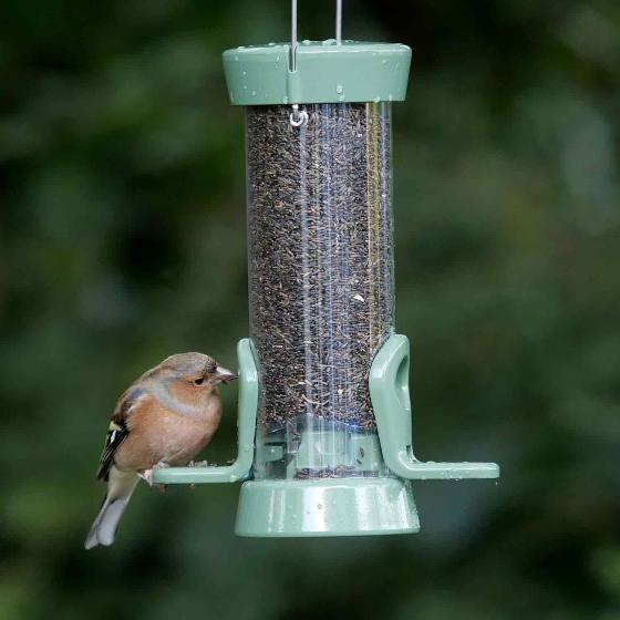 RSPB Ultimate easy-clean® nyjer seed bird feeder, small product photo default L