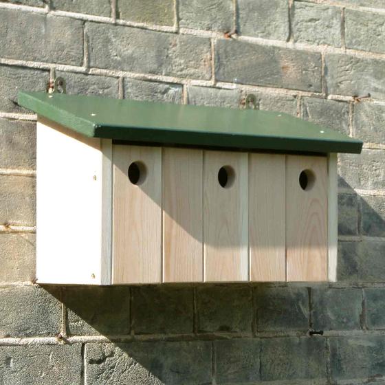 RSPB Sparrow terrace nest box product photo front L