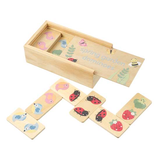 Spring garden children's dominoes product photo default L