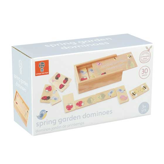 Spring garden children's dominoes product photo side L