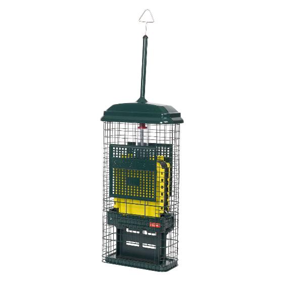 Squirrel Buster suet feeder and suet cakes product photo back L