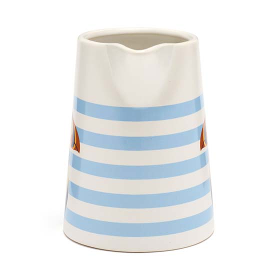 RSPB Puffin striped jug product photo side L