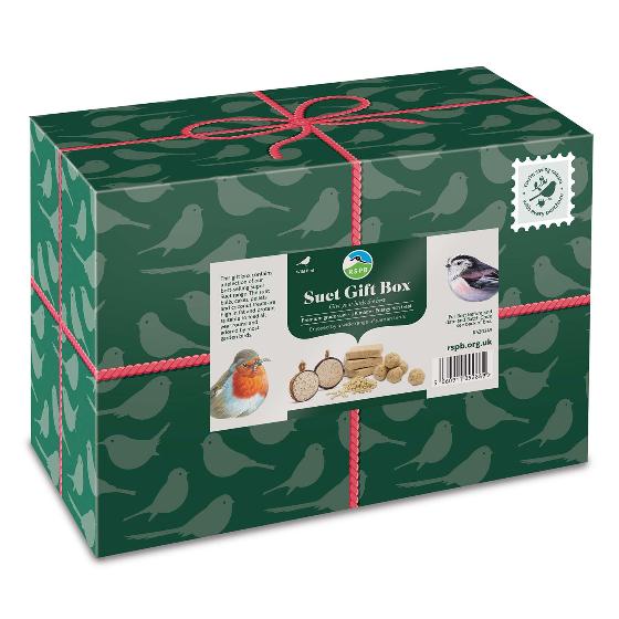 RSPB Suet gift box product photo side L