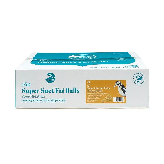 Super suet fat balls - sunflower hearts x 160 product photo back L