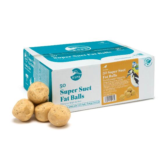 Super suet fat balls - sunflower hearts x 50 product photo front L